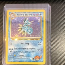Wizards of the Coast Misty's Seadra 9/132 Gym Heroes Prerelease Holo EN 70 HP on eBay