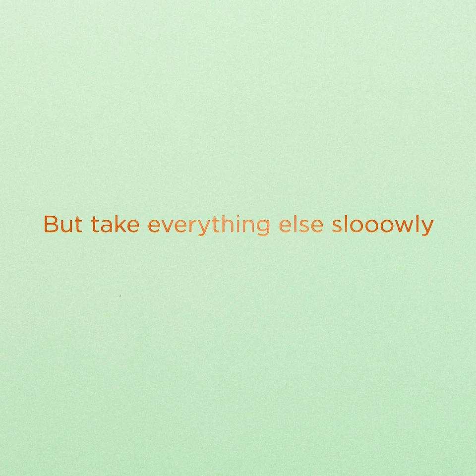 Papyrus Get Well Soon Card (Slowly) Office Product - Image 3 of 4