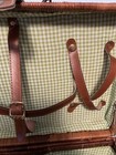 Woven Rectangular Picnic Basket Storage Suitcase Carrier Lock Box — photo 3