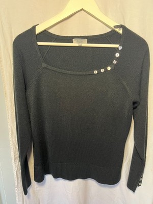 Per Una Marks and Spence Black Jumper Size 14