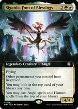 Sigarda, Font of Blessings Extended Art R Regular #182 | The Aftermath MAT | MTG