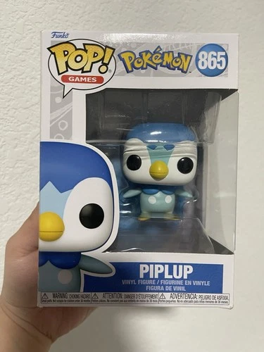 Nintendo Pokémon Funko Pop Piplup #865 Vinyl Figure Collectable Toy