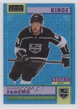 2022 O-Pee-Chee Platinum Retro Rookies Blue Traxx /199 Samuel Fagemo #R-76 7l6