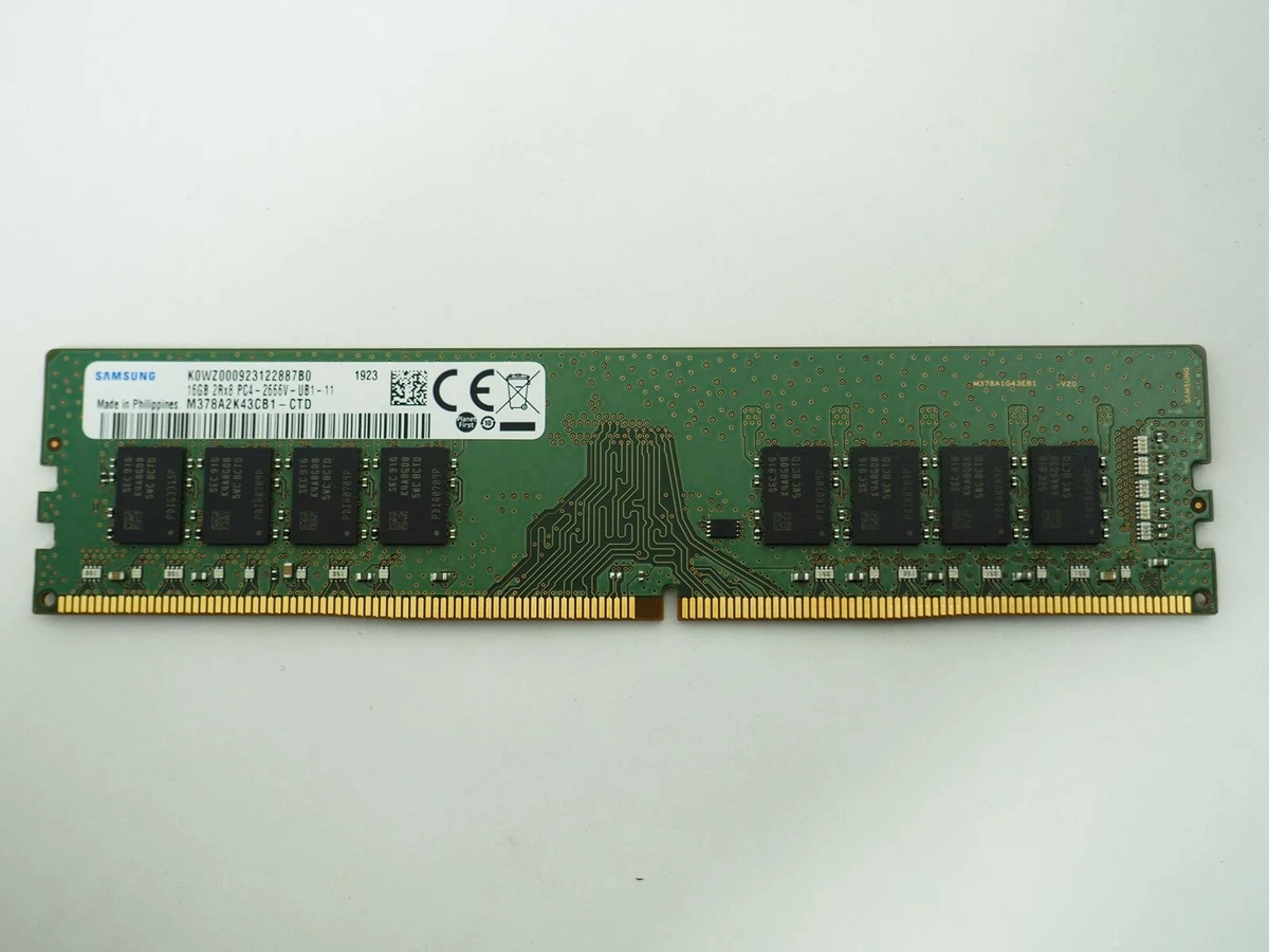 Samsung DDR4 SDRAM 16 GB Capacity per Module Memory (RAM) for sale