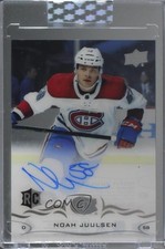 2018-19 Upper Deck Clear Cut Rookies Noah Juulsen #CCR-NJ Auto s3g