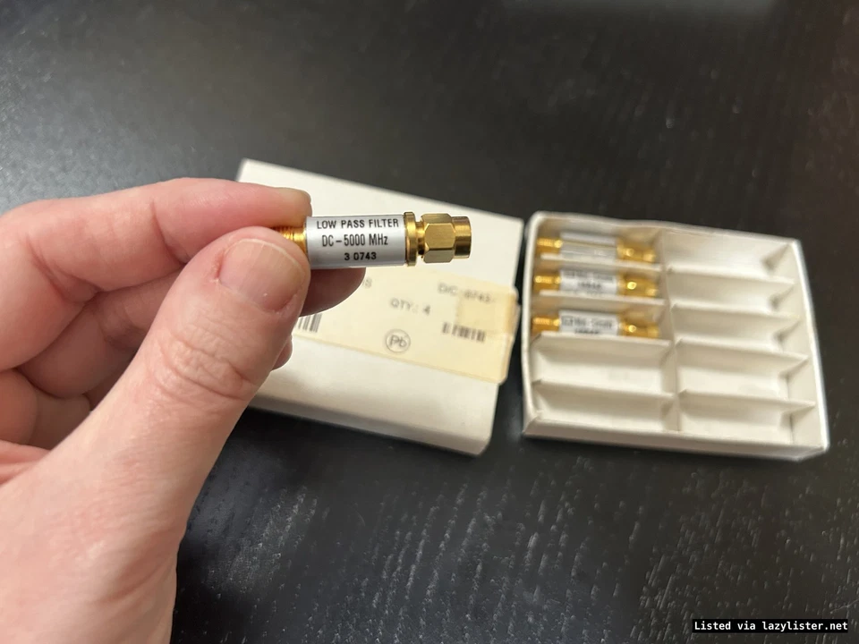 4x Mini-Circuits VLF-5000+ Low Pass Filter DC-5000 MHz SMA New - Image 2 of 3
