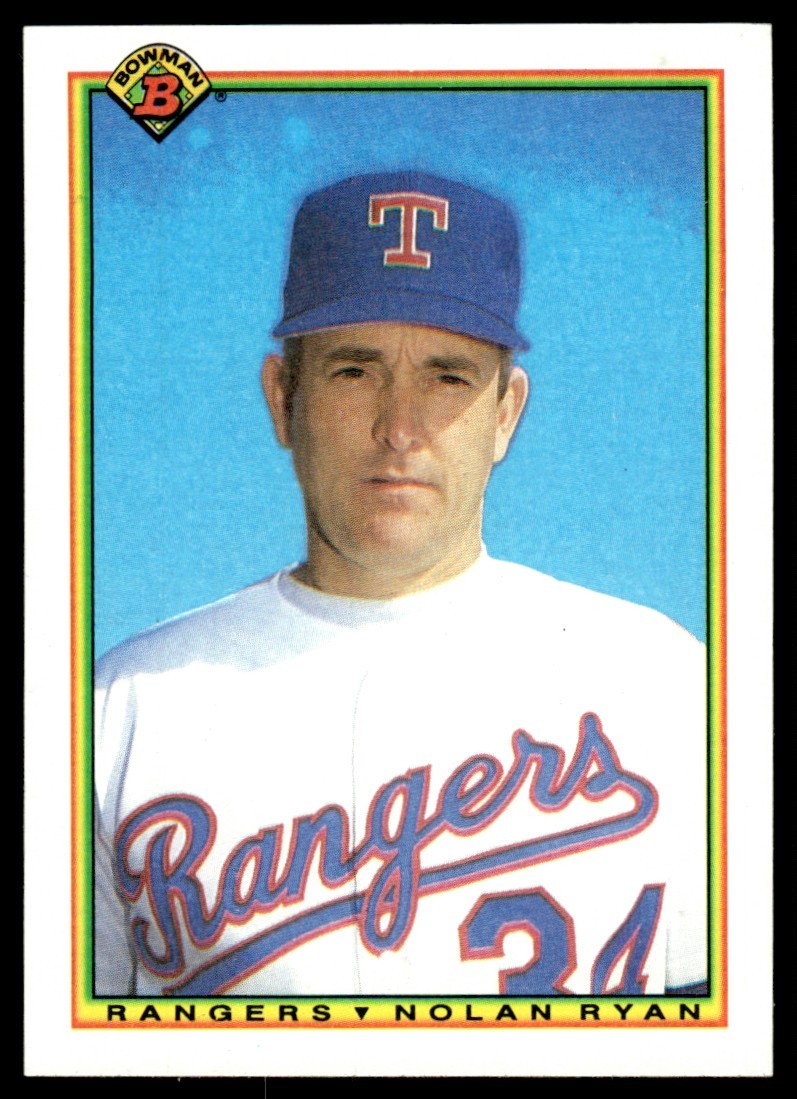 NOLAN RYAN 1990 BOWMAN #486