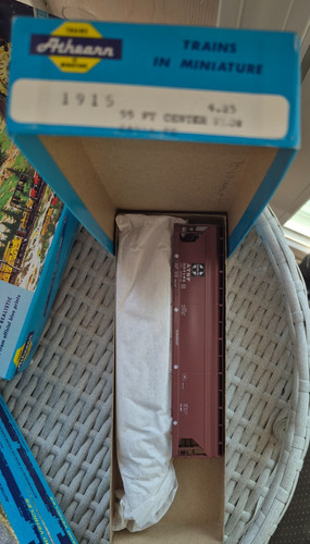 Kit de tolva de flujo central HO Athearn 1915 55' Santa Fe Rd 307182 nuevo en caja TS1 | Condition: New