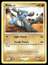 Riolu 91/127 Common Platinum Pokemon Damaged on eBay