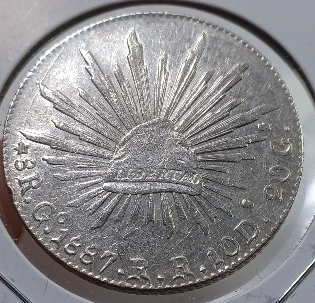 ケ*ス様 メキシコ 1885年　50センターポ銀貨 1887 Year Second Republic of Mexico Coins (1867-1905) for sale | eBay