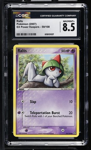 Ralts graded CGC 8.5 for sale on eBay