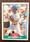 1989 Score Rookie & Traded #100T Ken Griffey Jr. RC Rookie