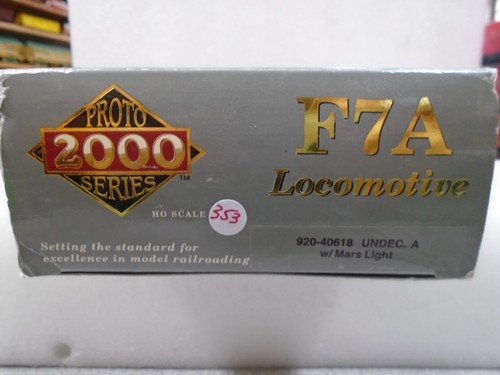 HO Walthers Proto 2000 #920-40618 Locomotive Uncec. A w/Mars Light NIB - Picture 2 of 2