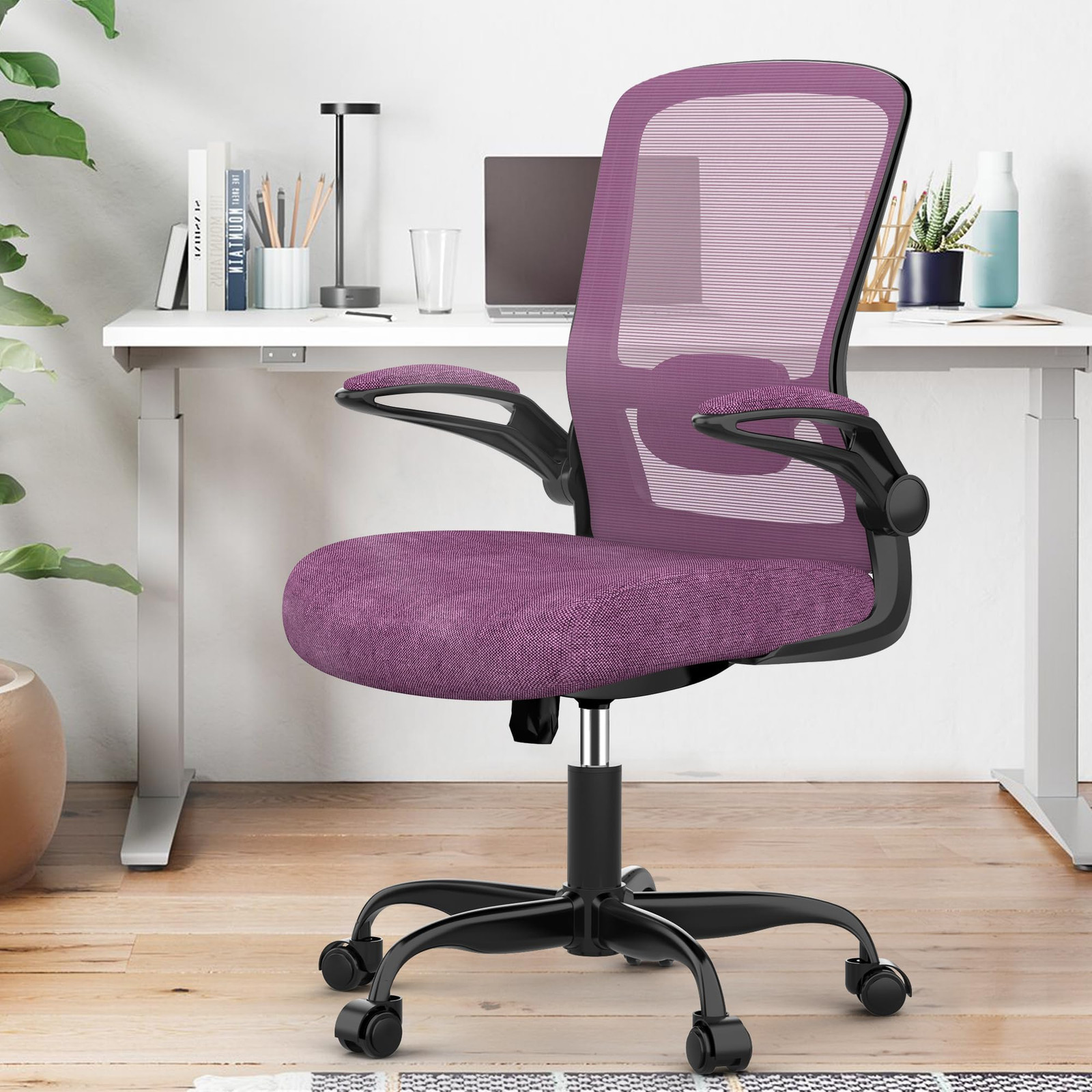 Ergonomic Office Chair with Adjustable Lumbar Support & High Back-image
