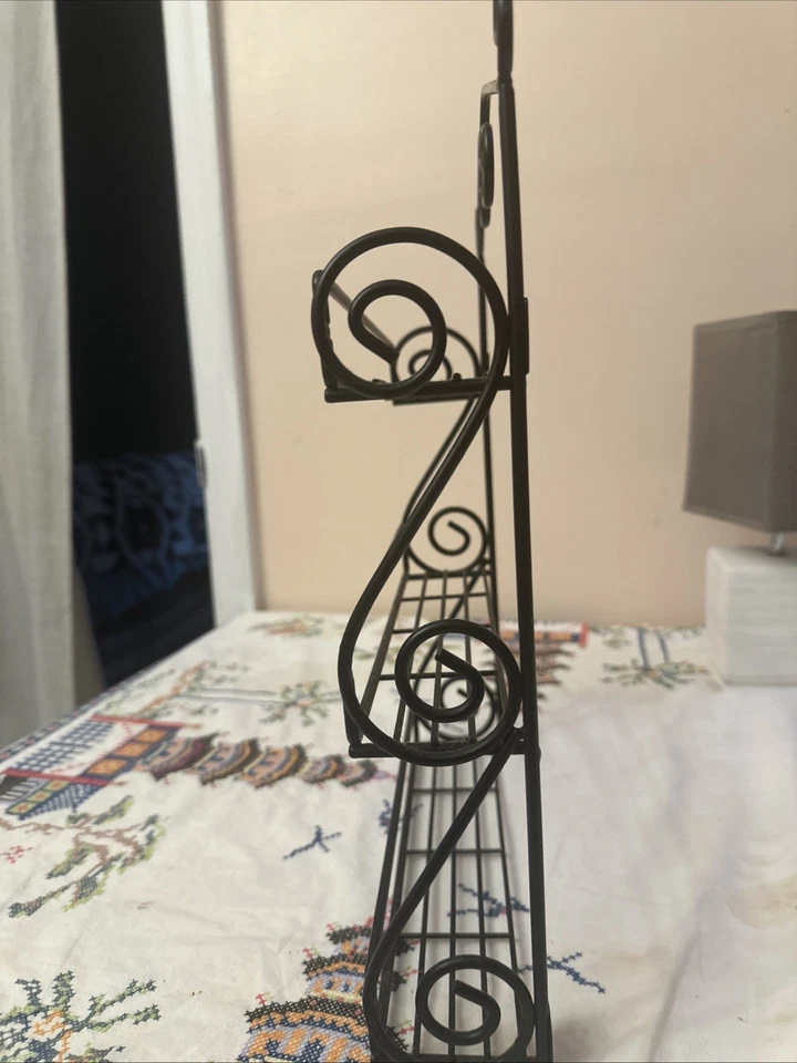 Organizador de almacenamiento de cocina con estante de especias de montaje en pared negro Twist Foto 3 de 4