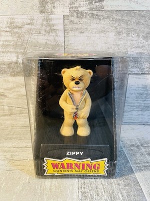 Bad Taste Bears ''Zippy'' NEW In Box Stuck In Zipper Figurine Collectible