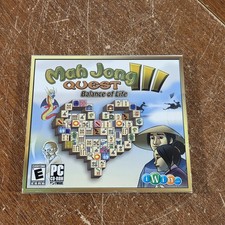 Vintage PC CD-ROM Mah Jong III Quest