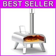 12" Multi-Fuel Outdoor Pizza Oven - Wood, Gas, Electric