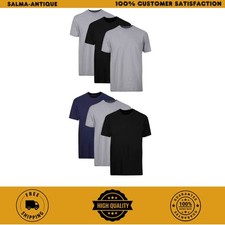 Hanes Men's 6-Pack Assorted Crew T-Shirt Undershirts Value Pack Cotton
