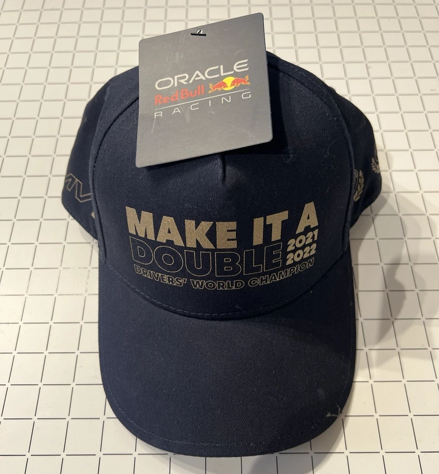 F1 Oracle Red Bull Racing Double World Champions Snapback BNWT - Image 1 of 4