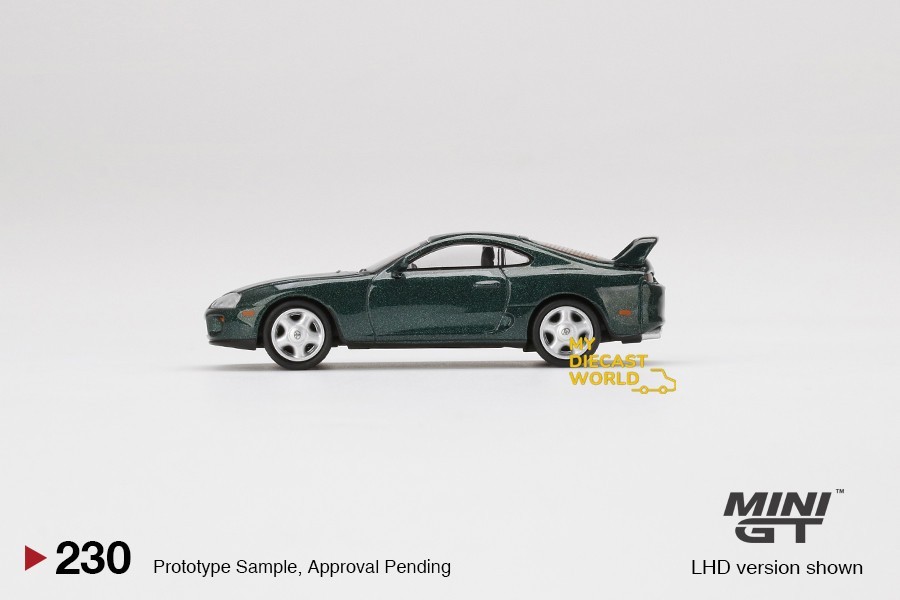 Mini GT 1 64 Toyota Supra Chase Car MGT00230 Mijo Dark Green