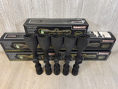 Scope Tasco H39x42/54LT Optics BULK Deal 5Pcs (Lot 126)