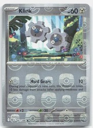Klink 061/086 Master Ball Pattern Holo - Scarlet & Violet: Black Bolt