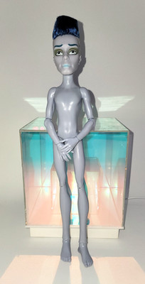 Slo Mo Mortavitch Monster High Disembody Council - Nude For Replacement & Custom