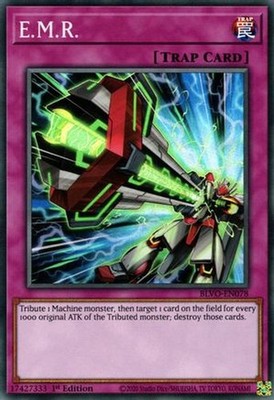 Yugioh - E.M.R. (Super Rare) (1st Edition) - BLVO-EN078 (P)