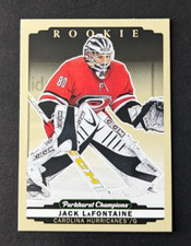 2022-23 Parkhurst Champions #273 Jack LaFontaine Rookie Card Carolina Hurricanes