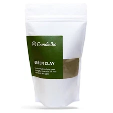 FRENCH CLAY GREEN POWDER ORGANIC 100%PURE NATURAL FACE BODY MASK COSMETIC GRADE