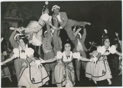 Théâtre du Châtelet. Proben, Operette '' L'Auberge du Cheval Blanc ''. 1968.