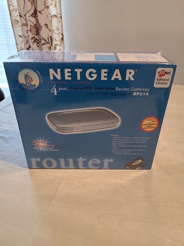 NETGEAR 4-Port Wired Router 10/100 Mbps Switch RP614 - New - Picture 10 of 10