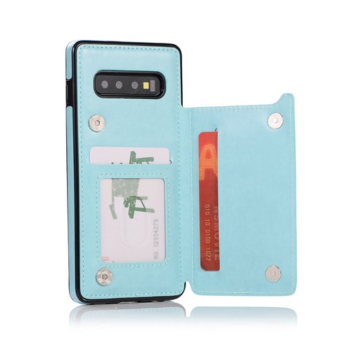 Case Cover For Samsung Galaxy S10 S9 S8 Plus S7 Magnetic Leather Wallet Phone - Picture 20 of 78