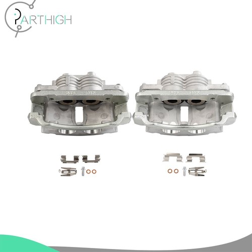 Front Driver Passenger Brake Calipers w/ Bracket For 03-04 Ford Mustang Base GT - Picture 6 of 6