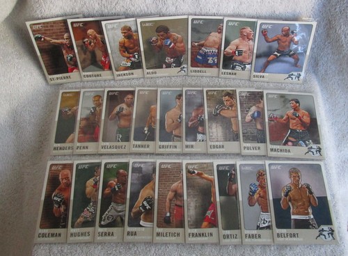 2011 Topps UFC Title Shot Legacy Complete Set of 25 Cards FABER Rookie & More