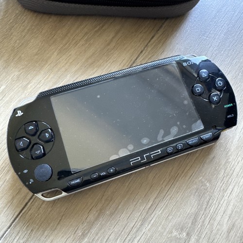 Sony PSP 1001 PlayStation Portátil Negro Consola Portátil Paquete Lote Funcionando - Imagen 4 de 16