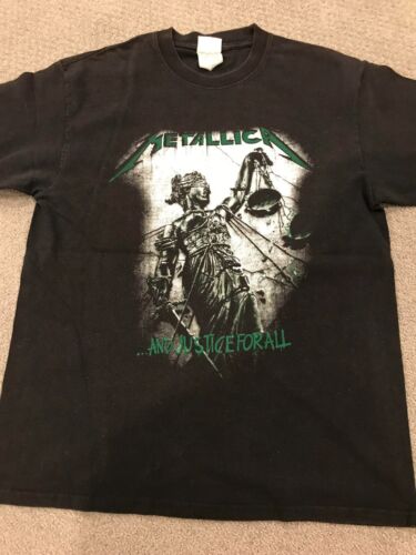 METALLICA And justice for all concert tour shirt