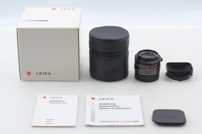 ■美品■Leica SUMMICRON-M 35mm F2 ASPH. E39 TOP MINT in Box w/ Hood 】 Leica Summicron M 35mm f/2 ASPH