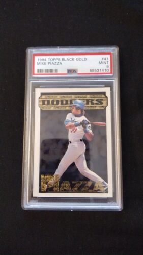 1993 Topps Black Gold Mike Piazza PSA 9 Mint