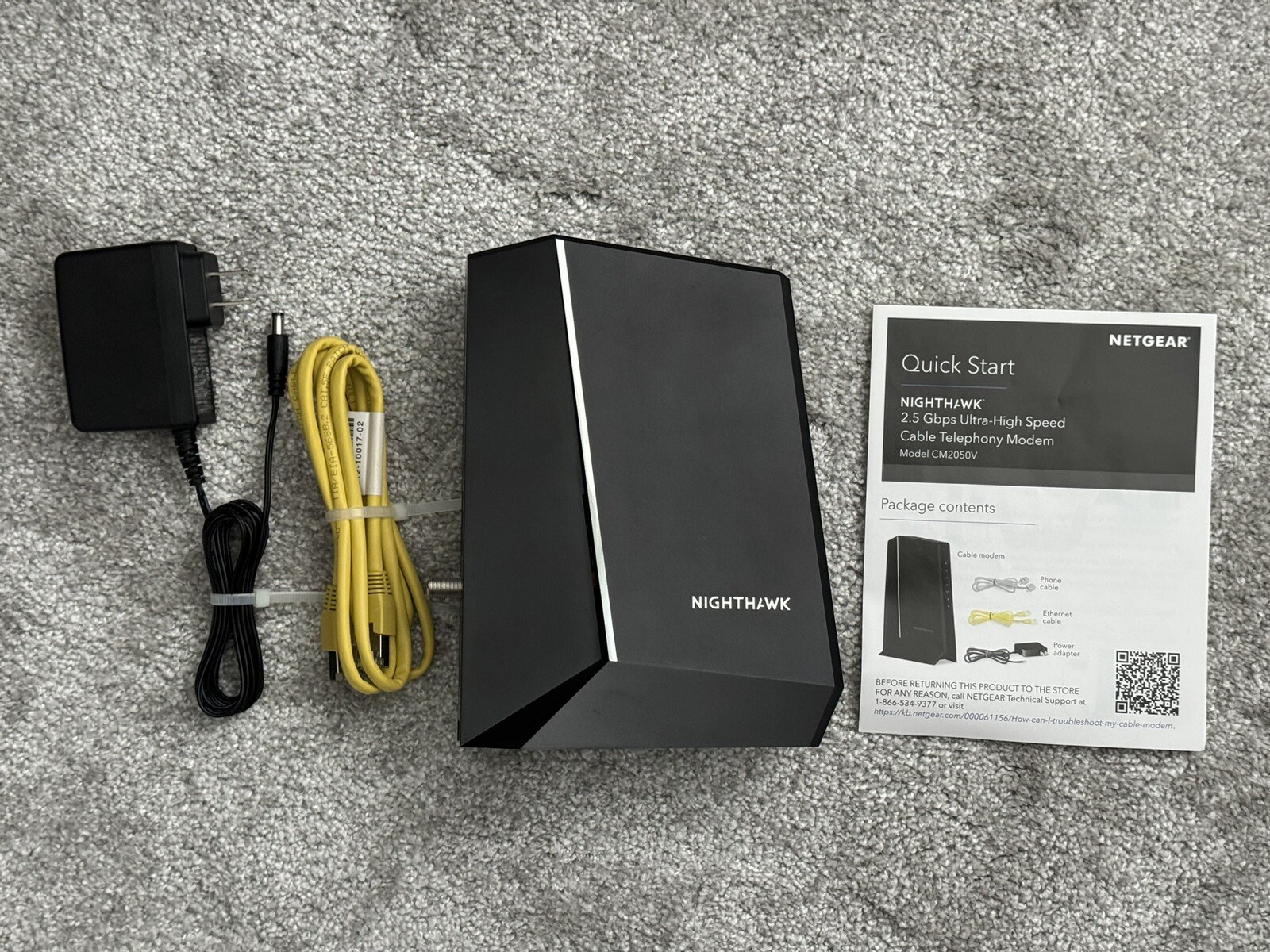 NETGEAR Nighthawk (CM2050V) 32 x 8 DOCSIS 3.1 Voice Cable Modem eBay