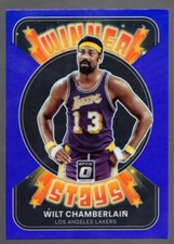 Wilt Chamberlain 2021-22 Donruss Optic Winner Stays #12 Purple Lakers