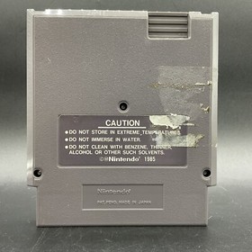 1990 Nintendo NES Low G Man: The Low Gravity Man Video Game Cartridge Only