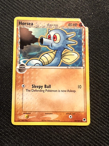 Horsea - (Delta Species) 50/101 Dragon Frontiers Regular DMG -  top right corner