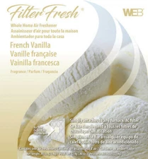 Filter Fresh Whole Home French Vanilla Air Freshener AC Furnace Pad House Scent