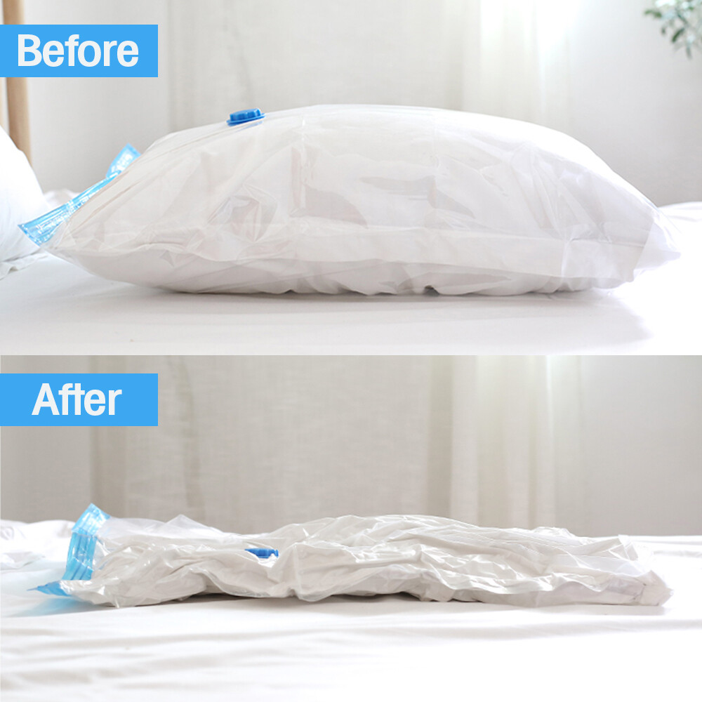 Premium Vacuum Storage Seal Bags for Comforter Blanket Bedding  Clothing(1-10pcs)