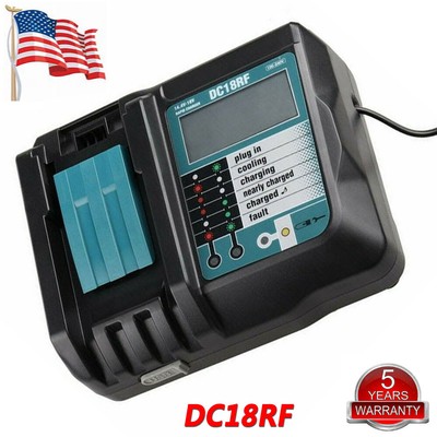 For Makita Dc18rf Digital Display 14 4v 18v Li Ion Battery Replace Fast Charger Ebay For Makita Dc18rf Digital Display 14 4v 18v Li Ion Battery Replace Fast Charger Ebay
