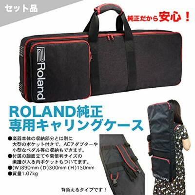 Roland Roland 61 Keyboard Go: Piano Go-61P + Carrying Case Set | eBay