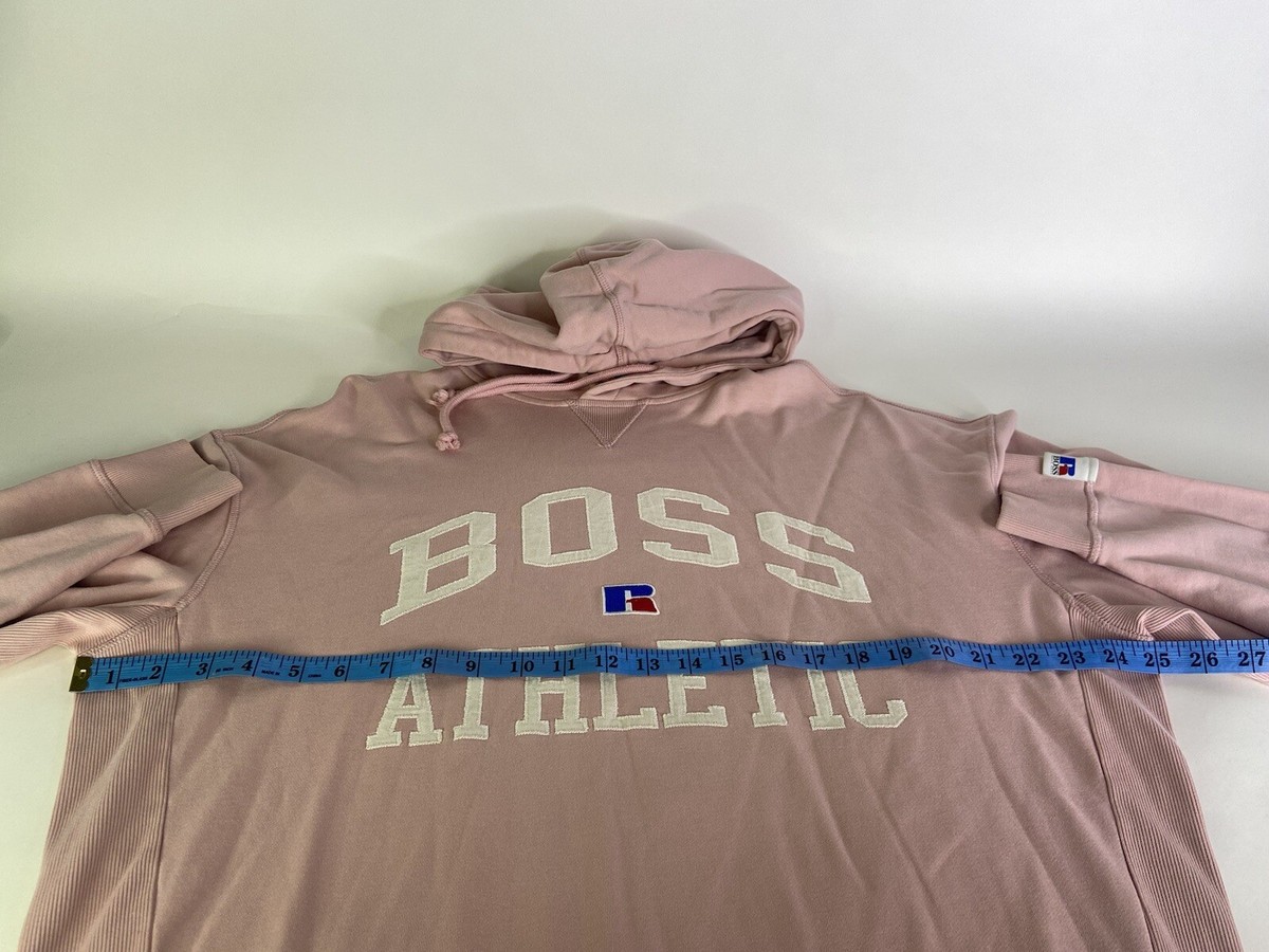 Hugo Boss x Russell Athletic Pink Salmon Pullover Sweatshirt Hugo Boss x Russell Athletic Pink Salmon Pullover Sweatshirt