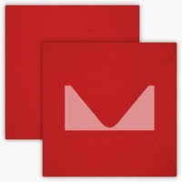 # 25 St BriefumschläGe Rosen Rot Quadratisch Selbstklebend 15,5 X 15,5 Cm